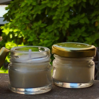 Mini Glass Jar Candle image 1