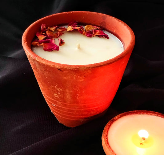 Terracotta Candle