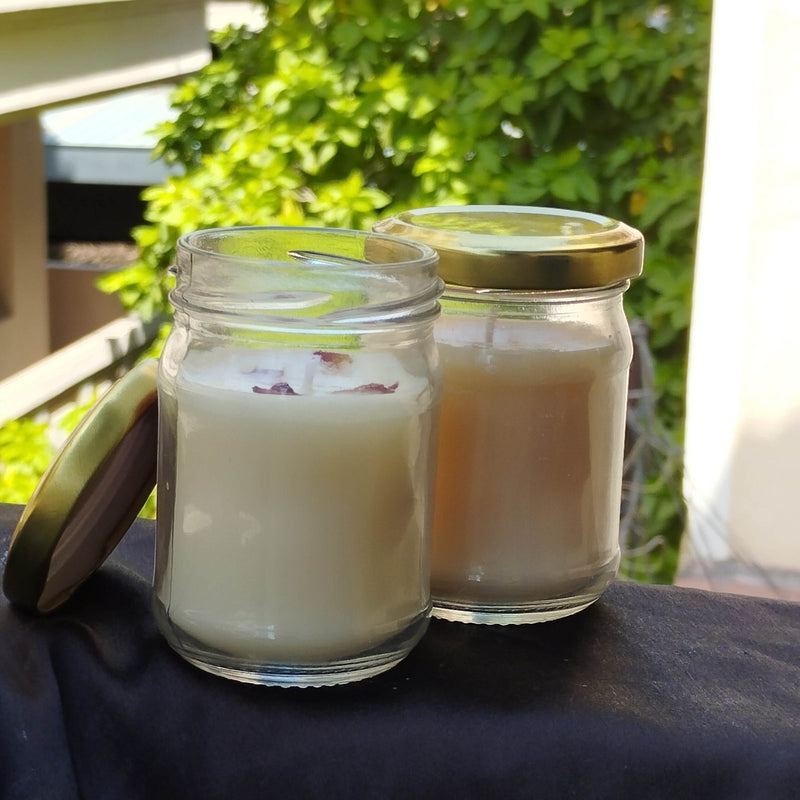 Medium Glass Jar Candle image 1