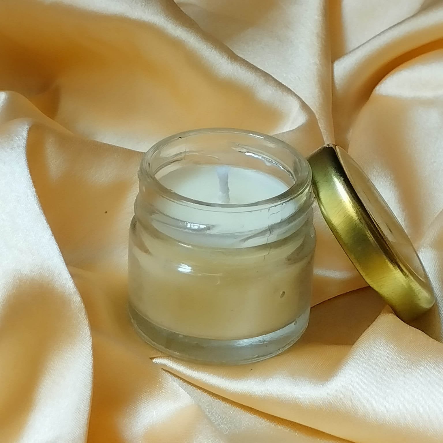 Mini Glass Jar Candle image 0