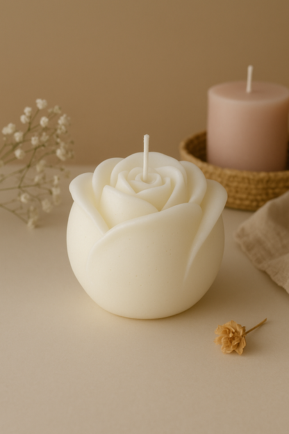 Rose Candle