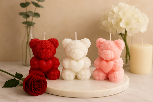 Teddy Candle